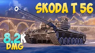 Skoda T 56 - 5 Kills 8.2K DMG - Premium of the year! - World Of Tanks