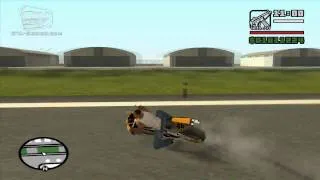 GTA San Andreas - Walkthrough - Unique Stunt Jump #6 - Los Santos International (Los Santos)