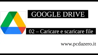 Google Drive - Caricare e scaricare file