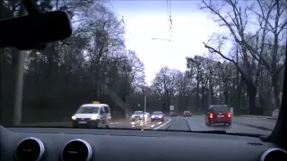 Audi S3 Crash - Onboard View - Full HD