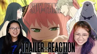 MORE ANYA AND BOND! AND LOID ASKING YOR FOR A DATE!? | SPY X FAMILY Season 2 TRAILER REACTION