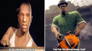 BIG SMOKE VS CJ - Death Battle But in RESIDENT EVIL 4: REMAKE