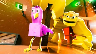 DOOM DOOM vs OPILA BIRD in Garten Of BanBan Chapter 4 (Minecraft Animation)