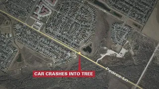 Driver in hospital following crash into tree in Travis County | FOX 7 Austin