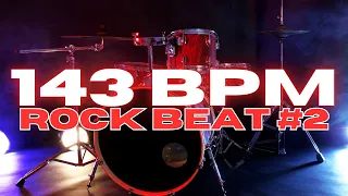 143 BPM - Rock Drum Beat - Loop 2