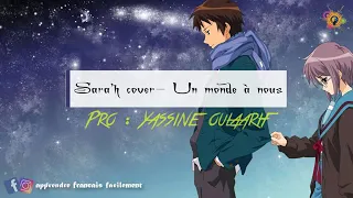 Sara'h Cover -"Un monde à nous