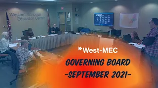 West-MEC Governing Board Meeting - September 2021