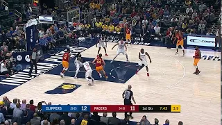 1st Quarter, One Box Video: Indiana Pacers vs. Los Angeles Clippers