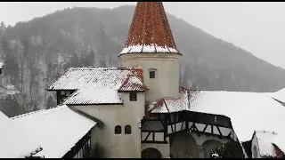 Winter at Bran Castle