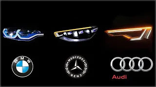 HeadLight Technology - BMW Adaptive LED Vs Audi Digital Matrix Vs Mercedes Benz Digital Light 2020