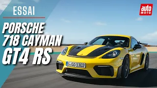 Essai Porsche 718 Cayman GT4 RS : métal hurlant