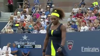 Serena Williams VS Victoria Azarenka Highlight 2012 F