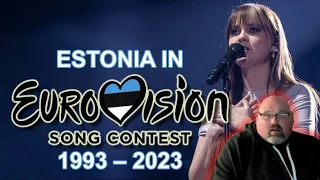 American Reacts to Estonia in Eurovision Song Contest (1993-2023)..