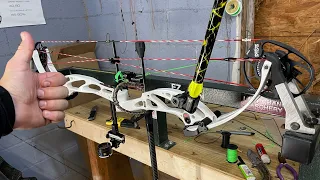 How￼￼ To restring a PSE  with evolve cams