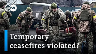 Delayed evacuations: Has Russia violated temporary ceasefires? | DW News