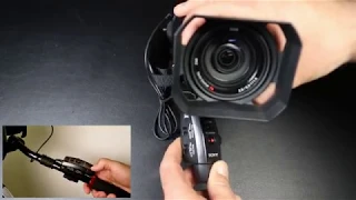 Sony RM-BP1 works with Sony FDR-AX700 Camcorder