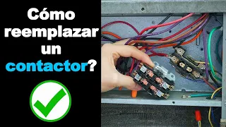 Cómo reemplazar un contactor en un aire acondicionado