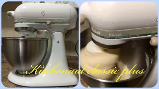 Kitchenaid mixer. Планетарный миксер, замес хлебного теста.