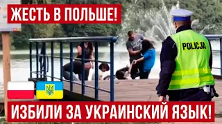 ЖЕСТЬ В Польше! К молодым украинцам в парке подошли поляки и вот что получилось