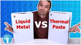 PS5 Liquid Metal vs Thermal Paste - It OVERHEATED!