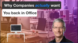 The Economics of Return to Office  -- Why Companies want You back in the Office