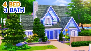 Base Game Home for a Large Family // Sims 4 Speed Build