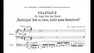 Reger: Choralphantasie "Halleluja, Gott zu loben" op. 52 Nr. 3