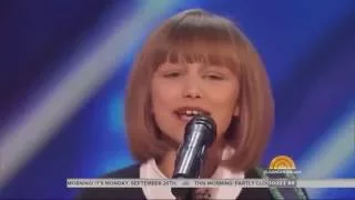 Grace VanderWaal on The Today Show (September 2016)