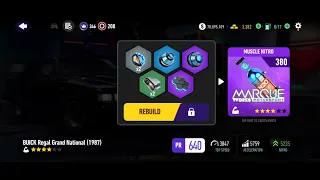NFS No Limits | Buick Regal G.N. | Stage 4 Maxed