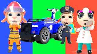 The Coolest Professions | Police officer? Fireman? Doctor? | Rescue Team | Songs for Children