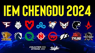 День 1 | Group Stage | IEM Chengdu 2024 | КРИВОЙ ЭФИР
