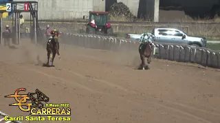 Cuadra Carolina vs Cuadra Ayudante a 350 yardas-Carril Santa Teresa 8.Mayo 2022