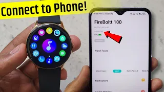 Fire Boltt Pheonix Pro Connect To Phone | fire boltt pheonix pro ko mobile se kaise connect kare