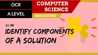 125. OCR A Level (H046-H446) SLR20 - 2.1 Identify components of a solution