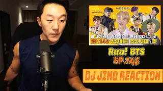 DJ REACTION to KPOP - RUN BTS 145