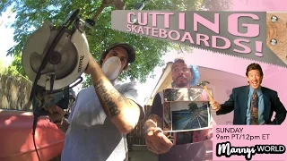 Cutting Skateboards!