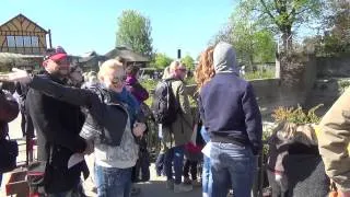 ESCKAZ in Copenhagen:  Cristina Scarlat and Moldovan delegation in Copenhagen Zoo