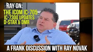 Ray Novak From Icom On Ham Radio, Life, D-star, IC-7300 and the New IC-705