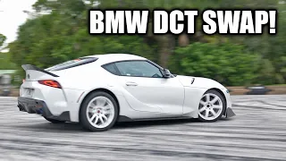 Driving World's First DCT A90 Supra - 7 Speed!