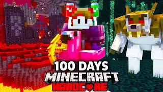 I Survived 100 Days with ALL THE MODS in Minecraft Hardcore!