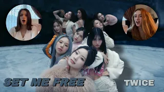 TWICE “SET ME FREE” M/V Reaction | el & inna