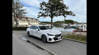 Test av BMW i5 eDrive40 høst og vinter