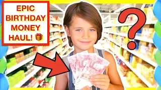 WHAT WILL HE BUY WITH £150? SURPRISE BIRTHDAY HAUL! 🤑😃