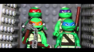 Teenage Mutant Ninja Turtles Official Movie CLIP - The Elevator (2014) - Ninja Turtle Movie HD LEGO