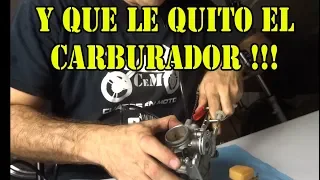 Mantenimiento Carburador Suzuki GZ 250