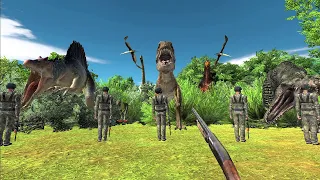 【Take 11】Survive in the grasslands with dinosaurs. FPS perspective! | Animal Revolt Battle Simulator