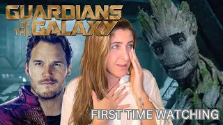 A tree made me cry. GUARDIANS OF THE GALAXY (2014) first time watching