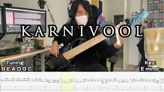 Karnivool - Eidolon | Bass Cover (TAB/sheet music included)