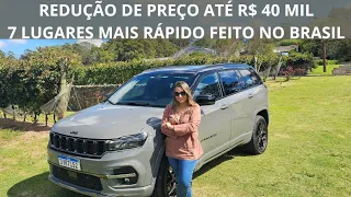 Novo Jeep Commander 2.0 turbo 2025: MAIS RÁPIDO que o Discovery Sport