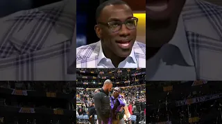 Skip knew LeBron was NOT trying to see him courtside 😂 | UNDISPUTED | #shorts